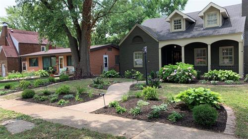 Curb appeal landscaping