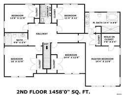 Second floor ~ floor plan
