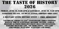 The Taste of History- free to attend!!