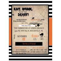 Eat, Drink & Be Scary on the Farm!
