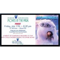 Cancelled - Movies in the Park - Abominable