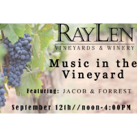 Music in the Vineyard- Jacob & Forrest