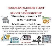 Senior Expo, Shred Event & Senior Games Kickoff