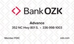 Bank OZK - Advance
