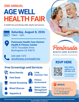 Peninsula Health Care District Age Well Health Fair