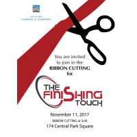 Ribbon Cutting and Grand Opening - The Finishing Touch