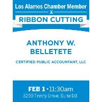 Ribbon Cutting -  Anthony W. Belletete