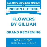 Ribbon Cutting -  Flowers By Gillian