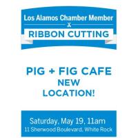 Ribbon Cutting - Pig & Fig cafe 