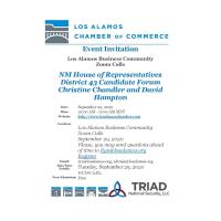 Los Alamos Business Community Zoom Calls