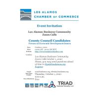 Los Alamos Business Community Zoom Calls 
