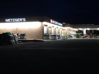 Metzger's White Rock at Night