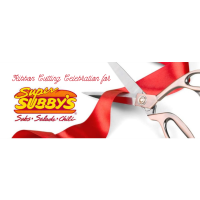Ribbon Cutting for Super Subby's