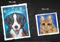 Painting with a Twist's monthly Paint Your Pet Classes Sat Sept 7th Noon-3PM