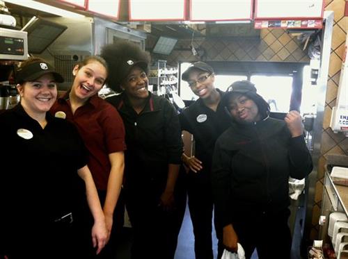 We love our team members at Chick-fil-A
