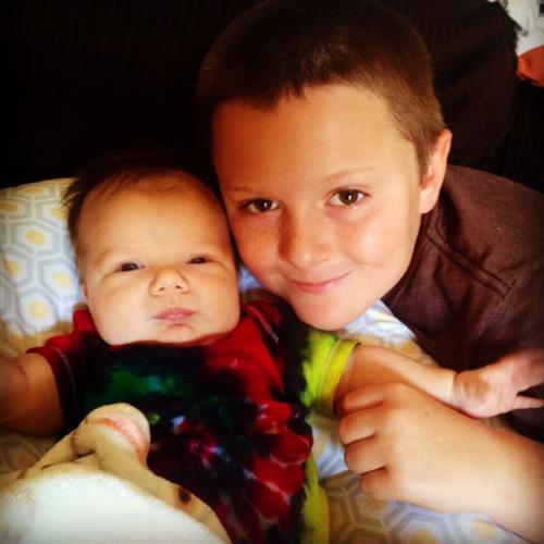 Grandsons Ryder and Ayden