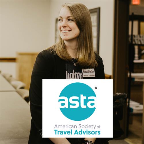 I'm a member of the American Society of Travel Advisors.