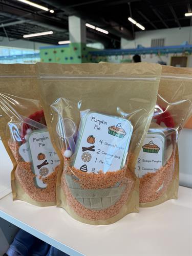 We also have themed sensory kits developed by a teacher for purchase and learning through play!