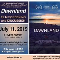 Dawnland: Film Screening and Discussion