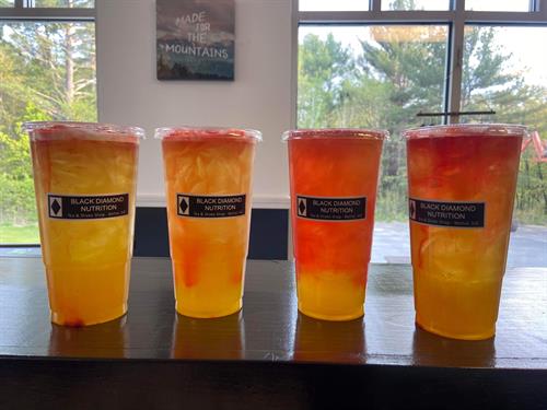 Refreshing Teas offered in numerous flavors!