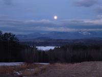 Kezar Lake and the White Mountains Moon Set