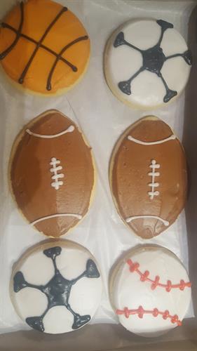 Sports Sugar Cookies