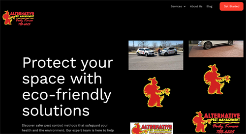 Website for Alternative Pest MGMT