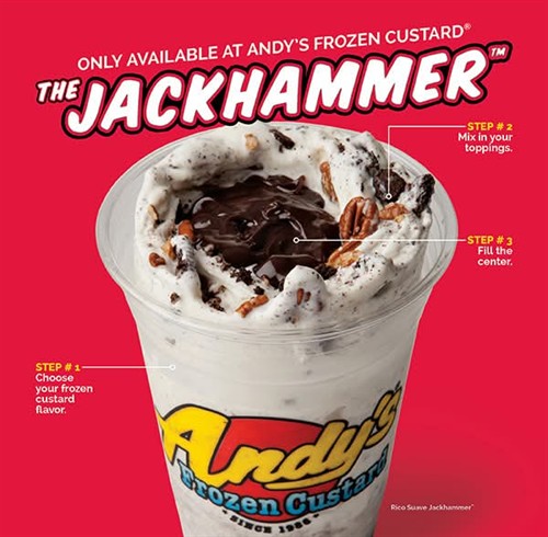 Andy's Frozen Custard Jackhammer