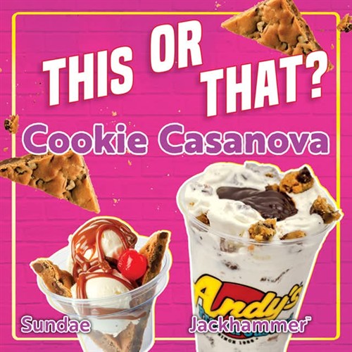 Andy's Frozen Custard Cookie Casanova