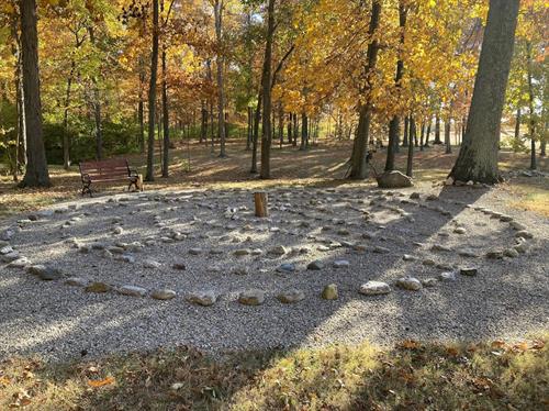 Labyrinth at office of Listening Heart