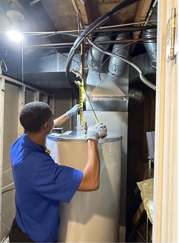 Water heater service - Always to code! 
