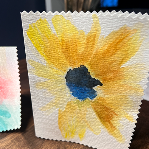 Hand painted watercolor any occasion card