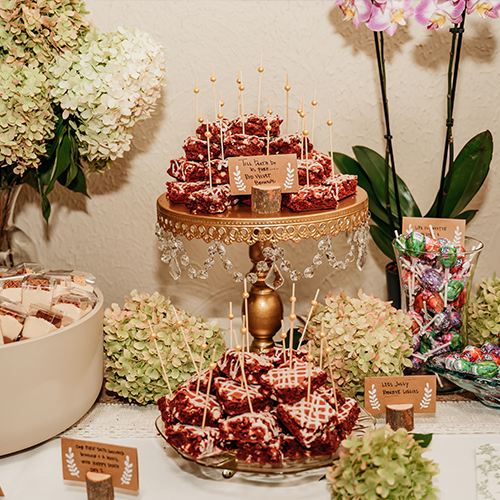 Story boarded wedding tablescape
