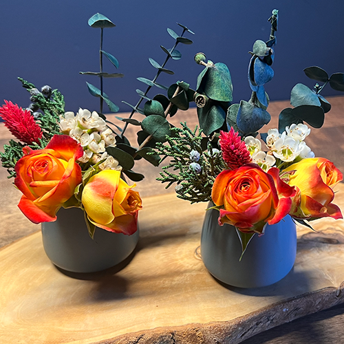 Micro bouquets for the Hamilton Chamber