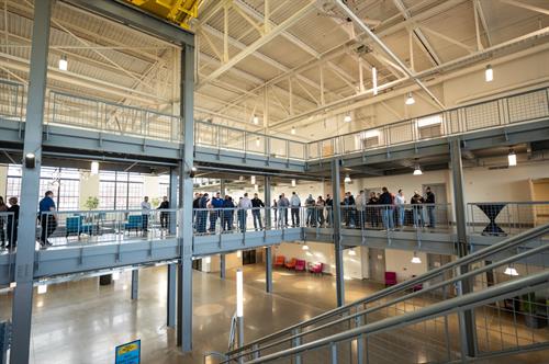 Open mezzanine in Conference Center