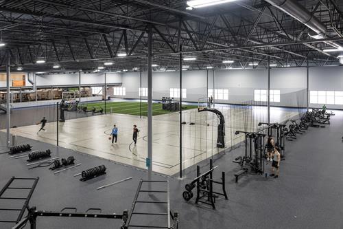 65,000 sq ft fitness center