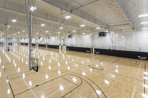 hardwood courts
