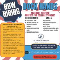 Dock Hands Needed @Elk Rapids Marina