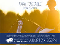 Farm to Stable Dinner Series Continues with Chef Sarah Welch