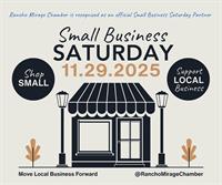 The Dollar Dance: Rancho Mirage Chamber Calls on Coachella Valley to Shop Small on November 29th and Fuel Local Jobs