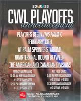 2026 California Winter League Playoffs Begin This Friday at Historic Palm Springs Stadium