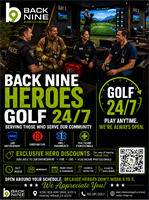 BACK NINE GOLF RANCHO MIRAGE LAUNCHES “BACK NINE HEROES” PROGRAM