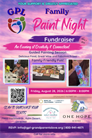 GPL – Grandparents Love to Host “Family Paint Night” Fundraiser, August 28, in Palm Desert