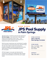 JPS Pool & Spa Expands with New Palm Springs