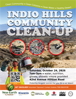Community Partners Unite for Indio Hills Cleanup to Protect Our Desert