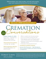 Forest Lawn to Host Free “Cremation Conversations” Seminar October 23 in Cathedral City
