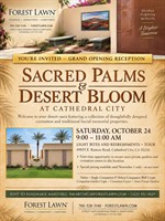 Forest Lawn to Celebrate Grand Opening of Sacred Palms & Desert Bloom in Cathedral City