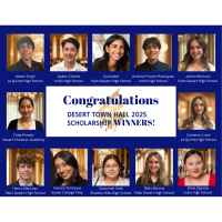 Desert Town Hall's 2025 Youth Ambassador Scholarship Recipients