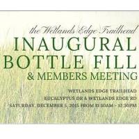 Inaugural Bottle Fill