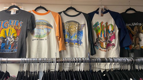 New & Vintage Concert Tees